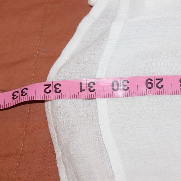 NWT Area  Starts White Embroidered Tank Dress  Women Size M Medium - Picture 13 of 14